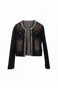 Bling Denim Jacket – Front