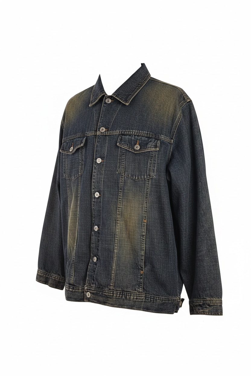 Canda Denim Jacket – 3/4 Front