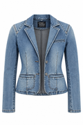 Crazy World Denim Jacket – Front