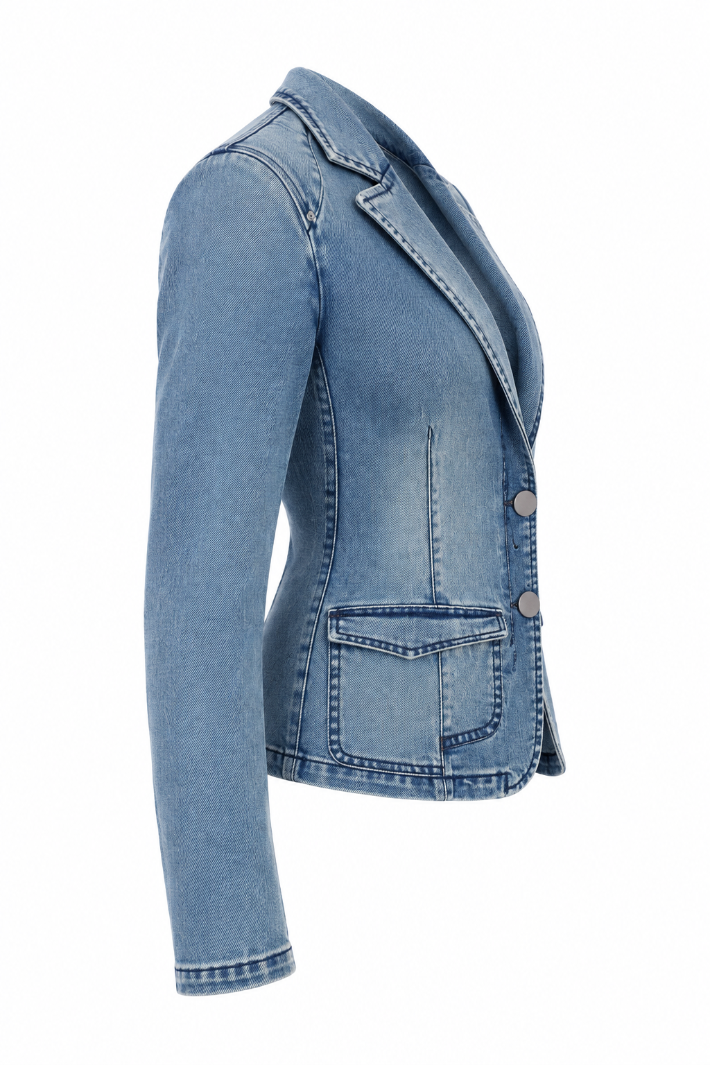 Crazy World Denim Jacket – Left Side