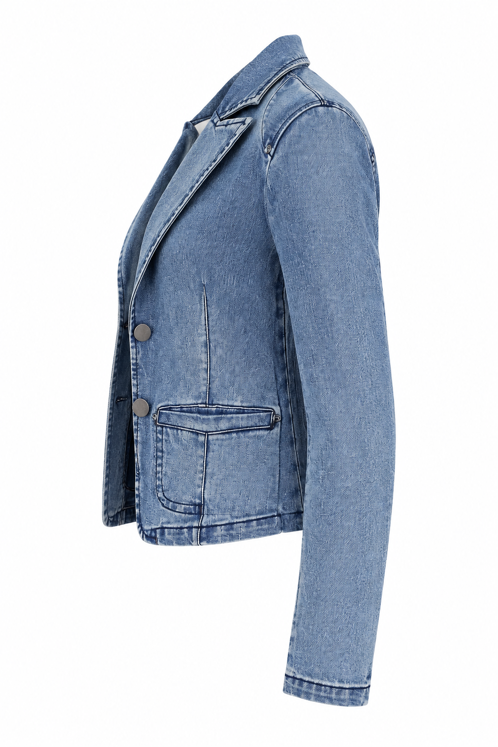 Crazy World Denim Jacket – Right Side