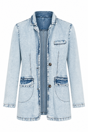 Denim Blazer Jacket