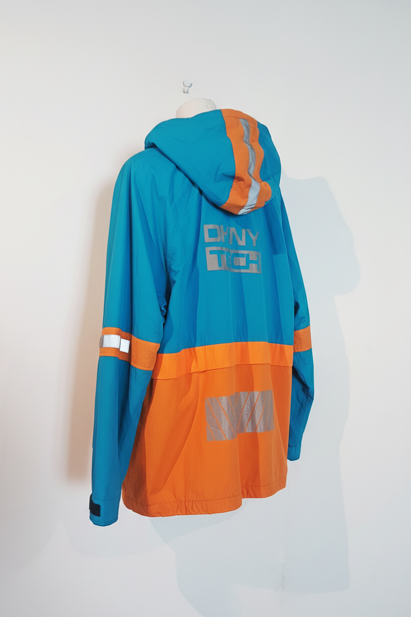 DKNY Tech Jacket Three-Quarter Back