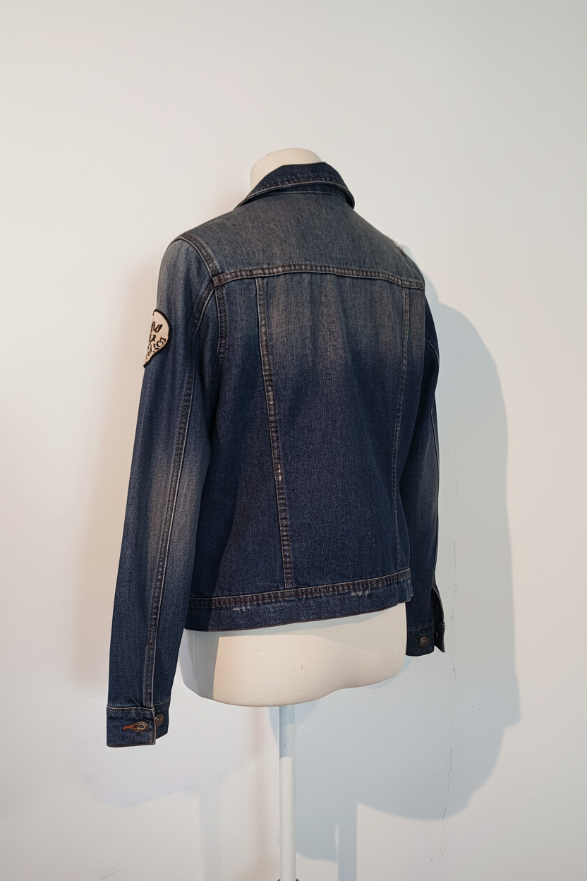Element Eden Denim Jacket — ¾ Back