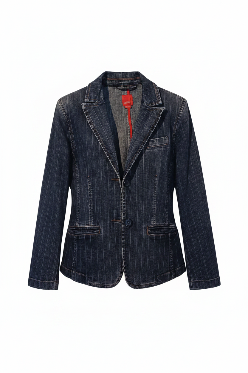 Esprit Pin Stripe Denim – Front