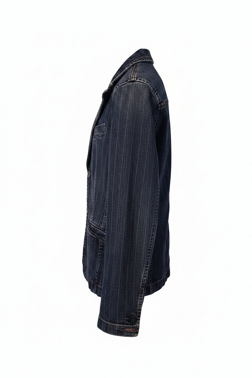 Esprit Pin Stripe Denim – Side Profile