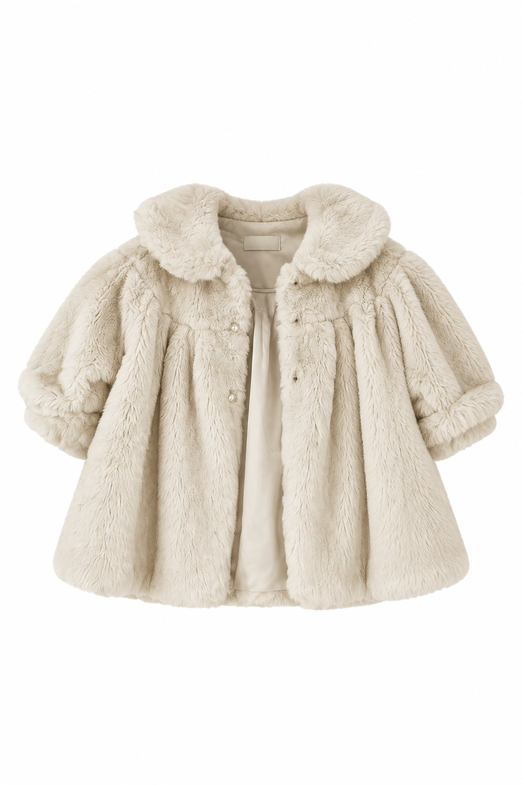 Faux Fur Bolero, front view