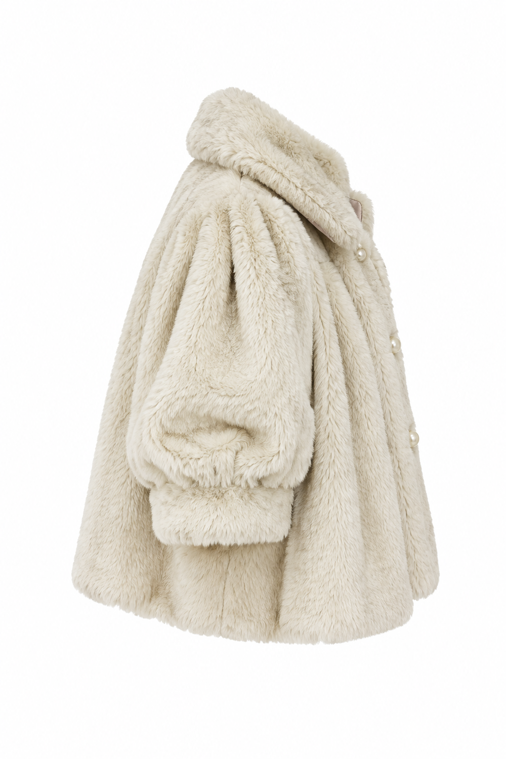 Faux Fur Bolero, right side view