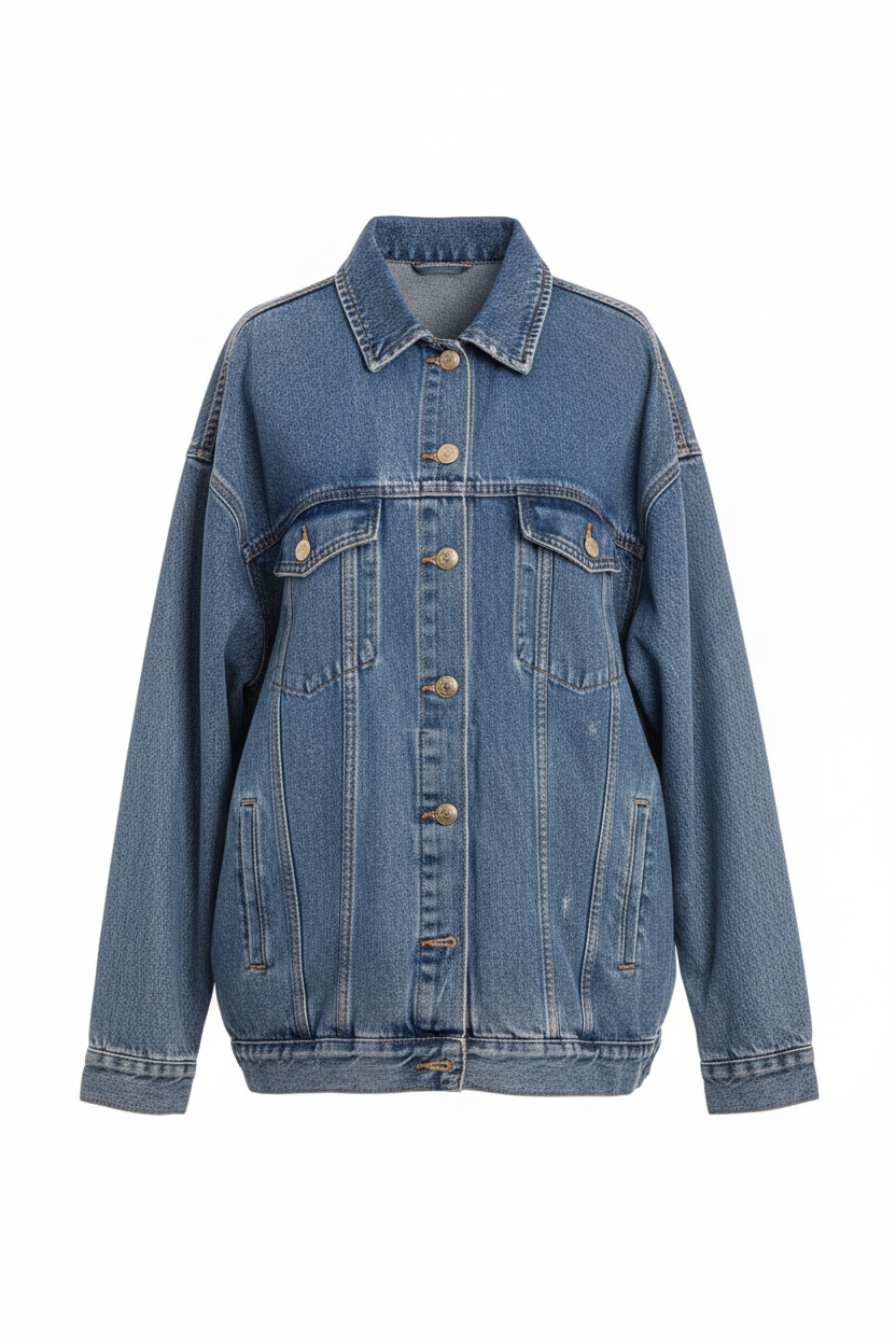 FB Sister Denim Jacket – Front