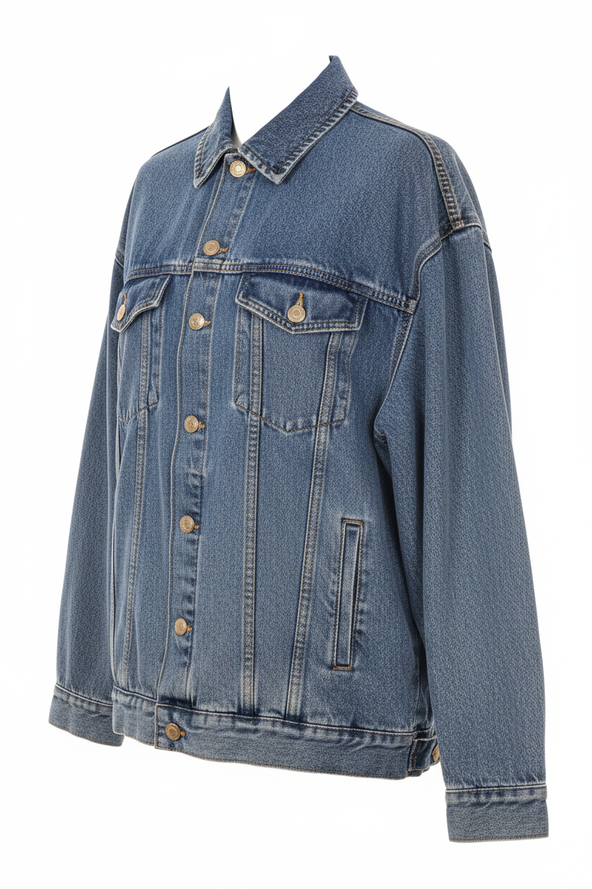 FB Sister Denim Jacket – Left Side