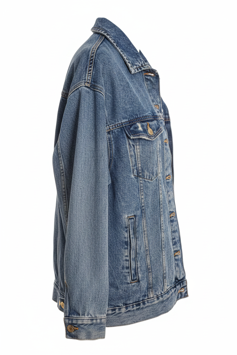 FB Sister Denim Jacket – Right Side