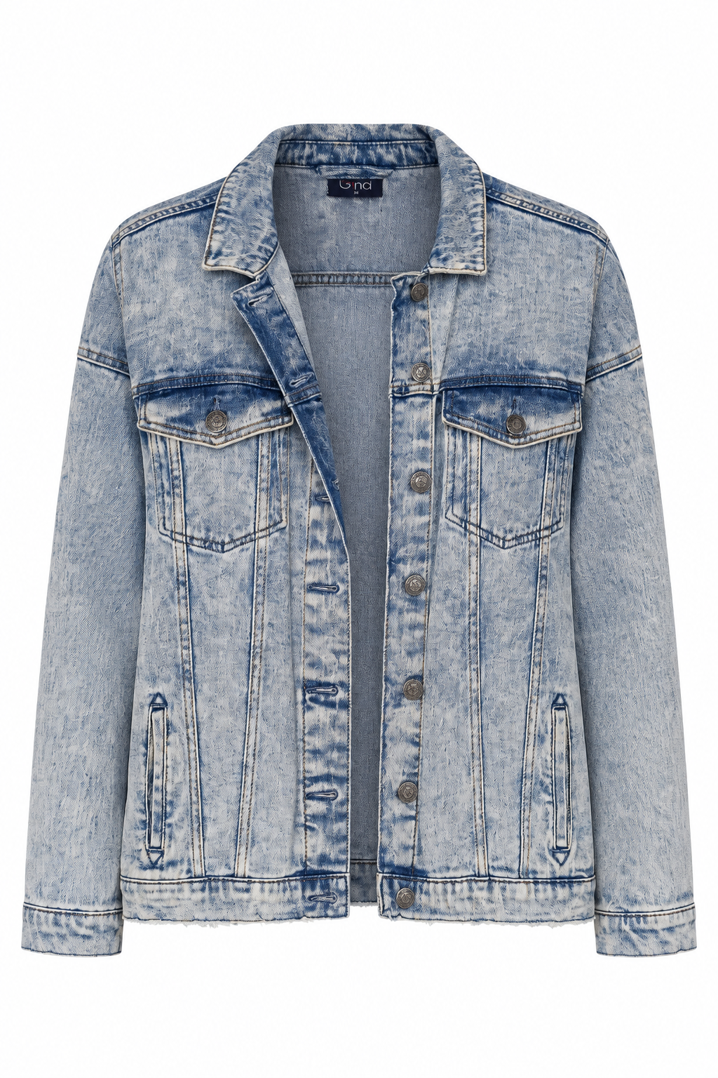Gina Denim Jacket, front view