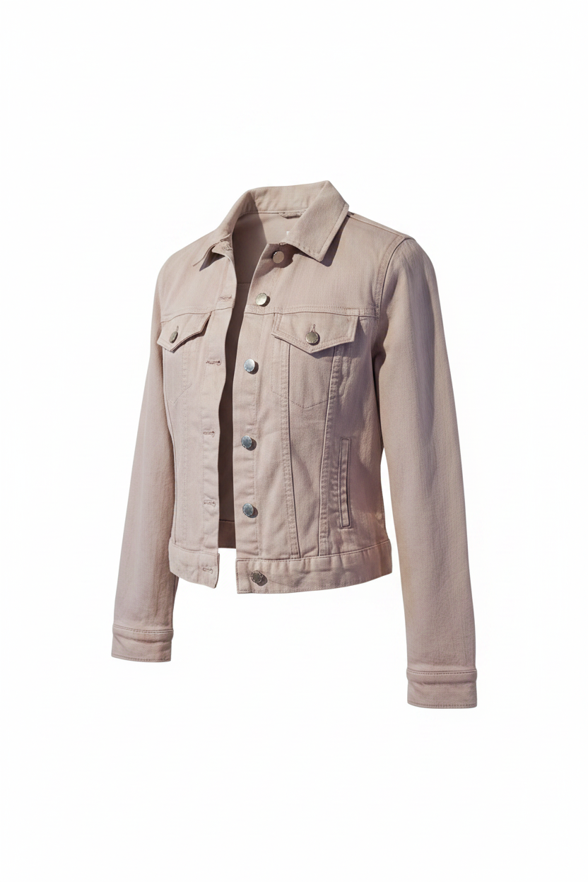 H&M Blush Denim – Three-Quarter