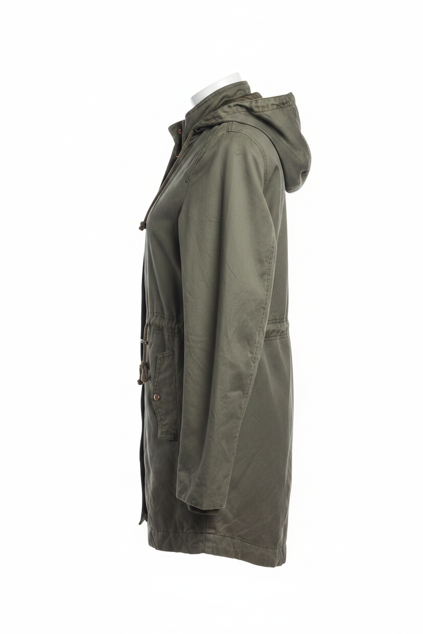 H&M Divided Army Green – Side Profile