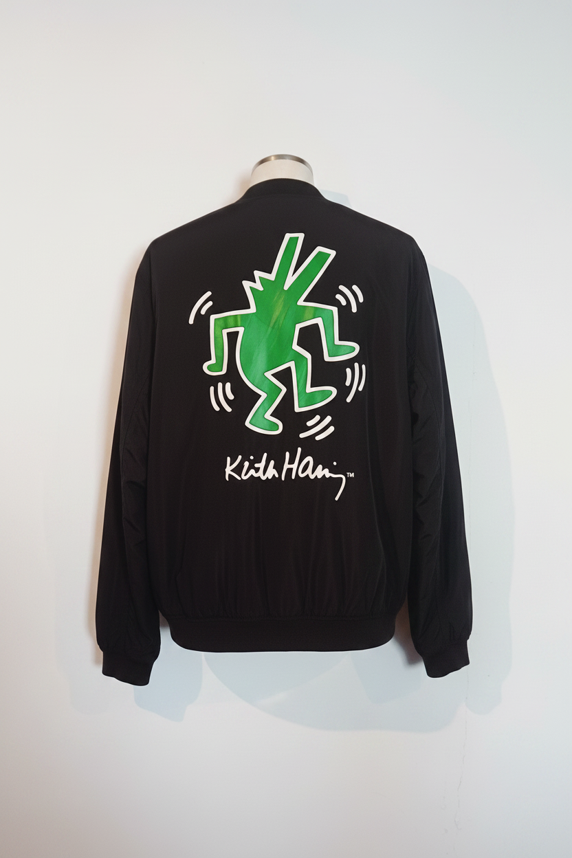 H&M Keith Haring Bomber Back 1