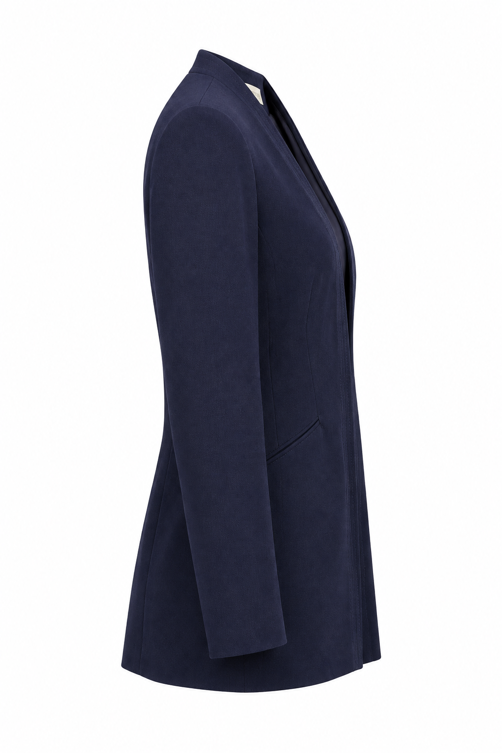 Holmewood Navy Blazer, left side view