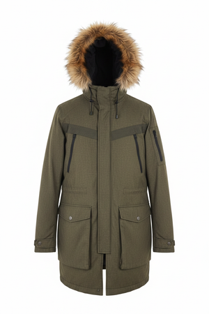 Jack and Jones Detachable Fur Core Jacket