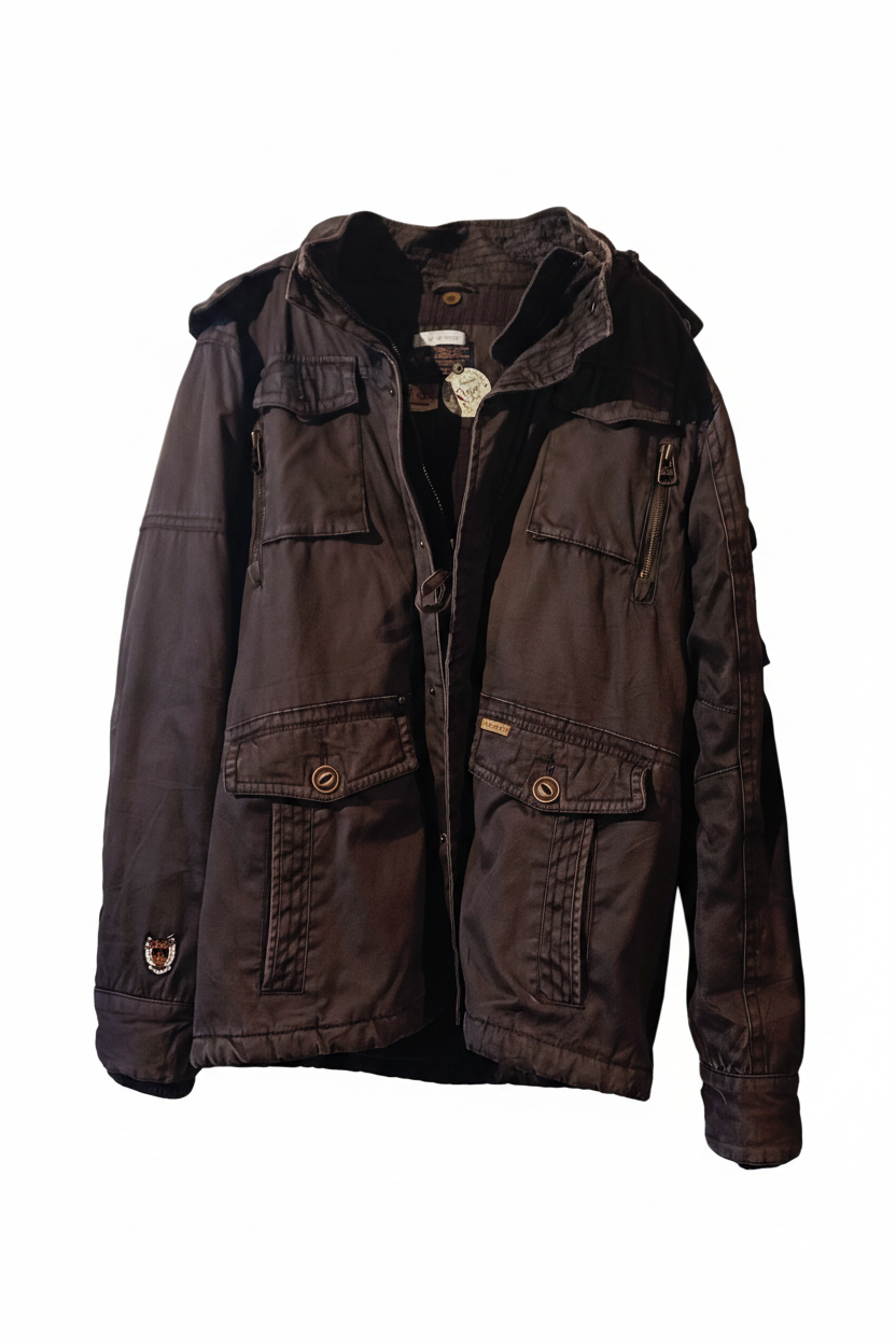 Khujo Heavy Vintage Jacket – Three-Quarter