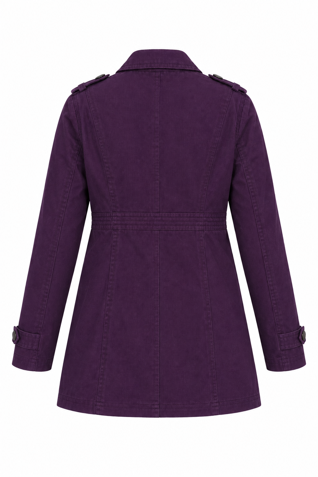 Lucy’s Fashion Mid Coat, back view
