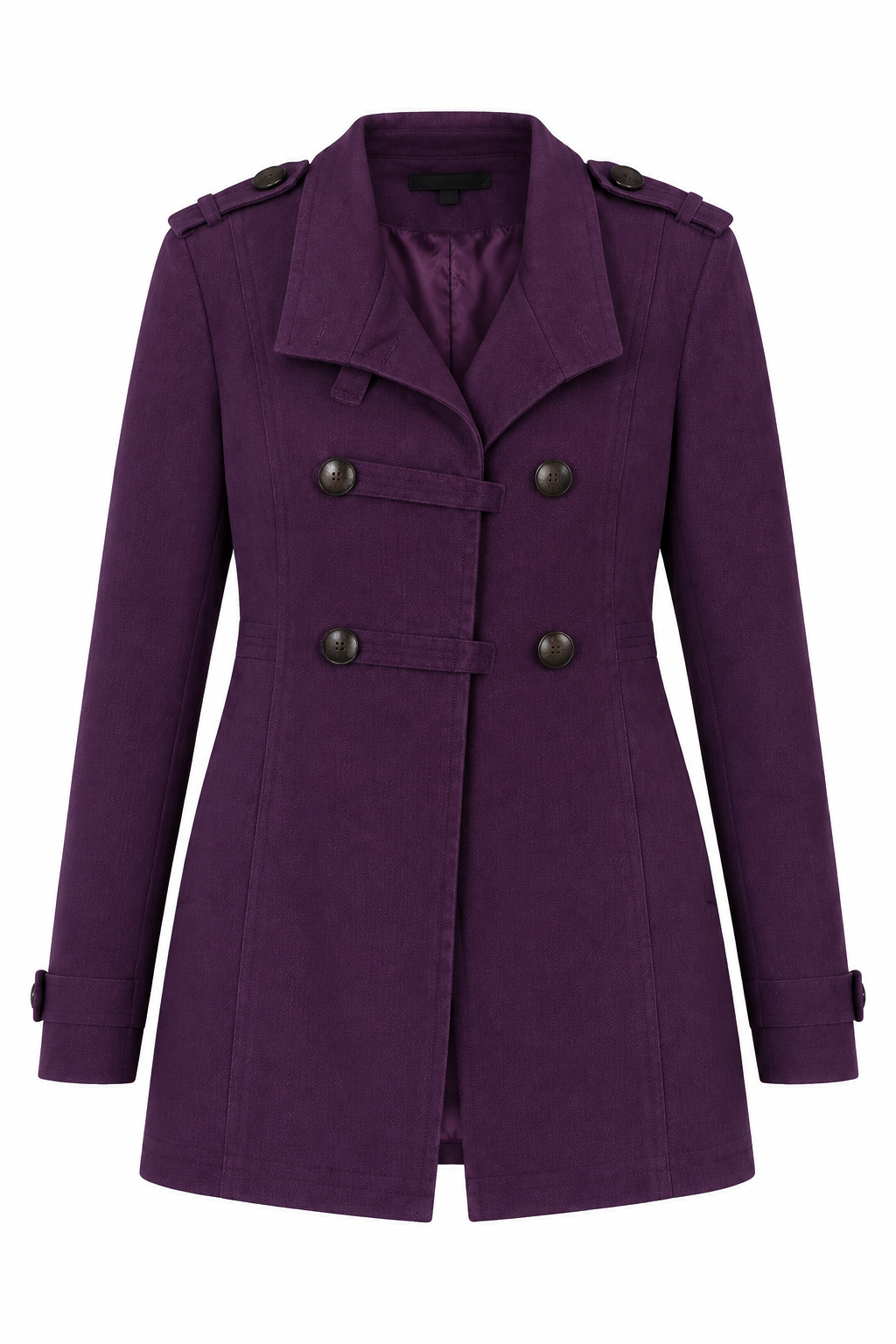 Lucy’s Fashion Mid Coat, front view