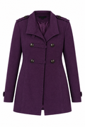 Lucy’s Fashion Mid Coat, front view