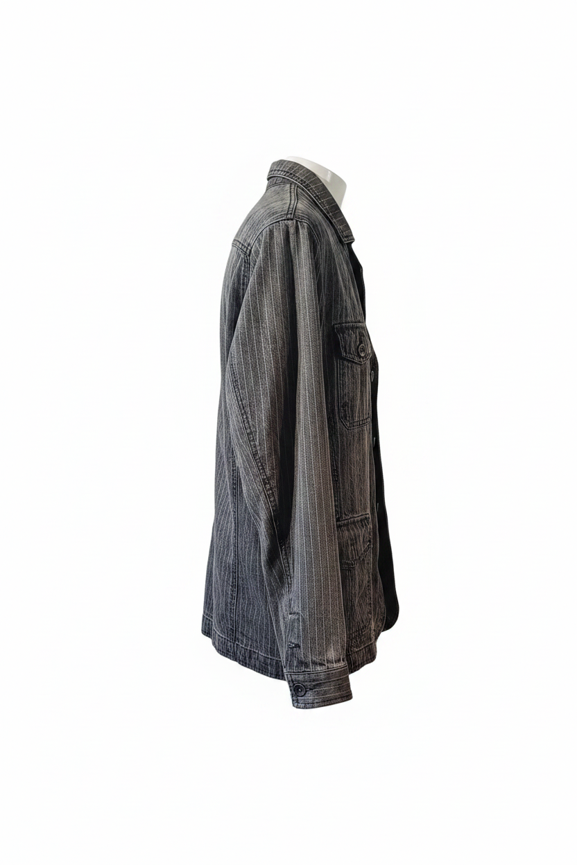 Much More Denim Jacket – Side Profile