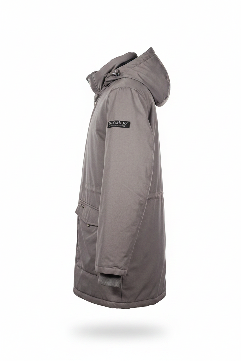 Navahoo Grey Jacket – Side Profile