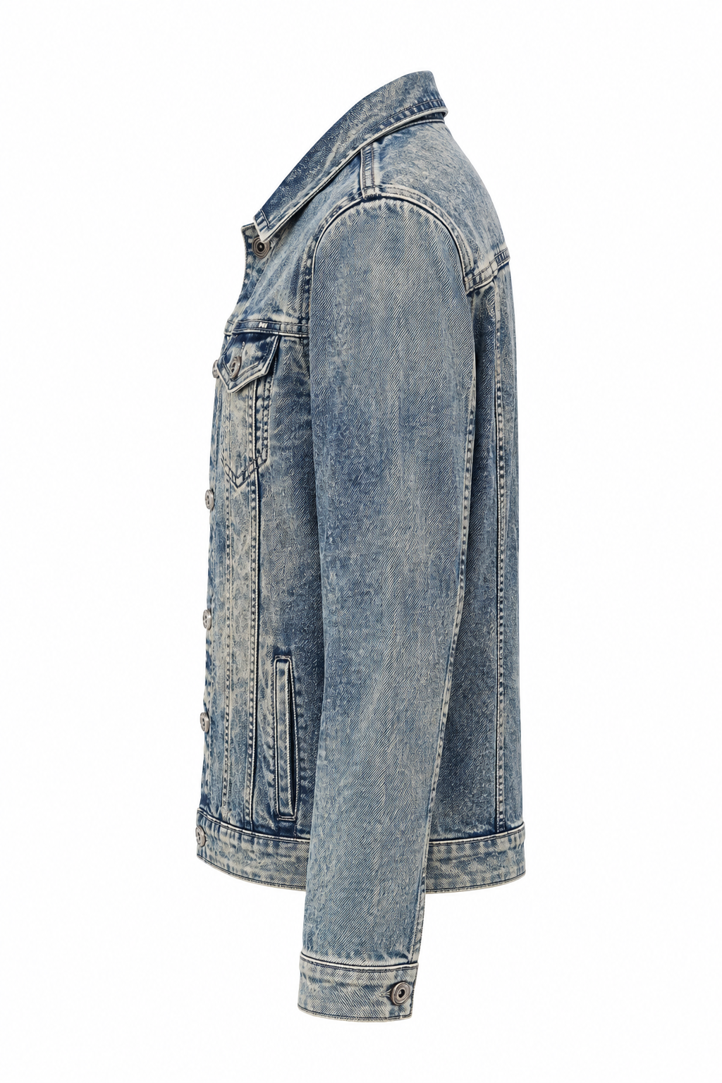 Only Denim Jacket, left side view