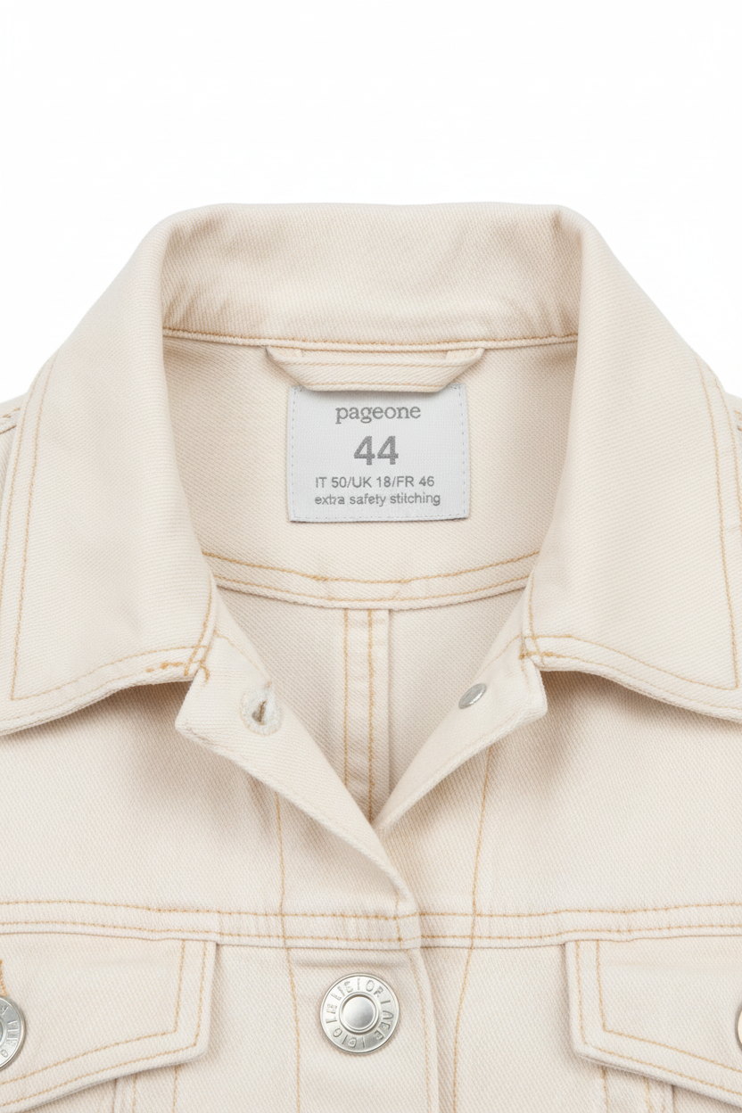 Page One Denim Jacket – Label
