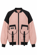 Pink and Black Bomber – Front