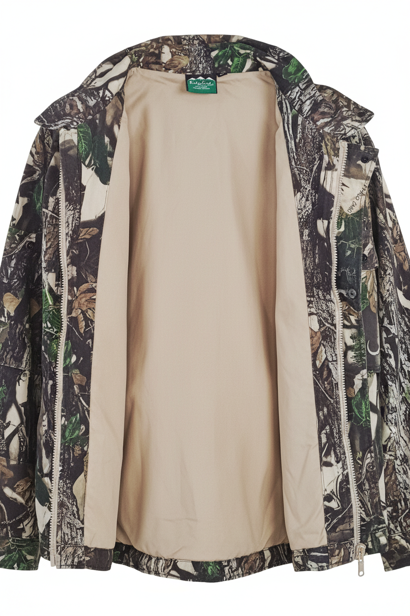 Ridgeline Camo Jacket – Interior Detail