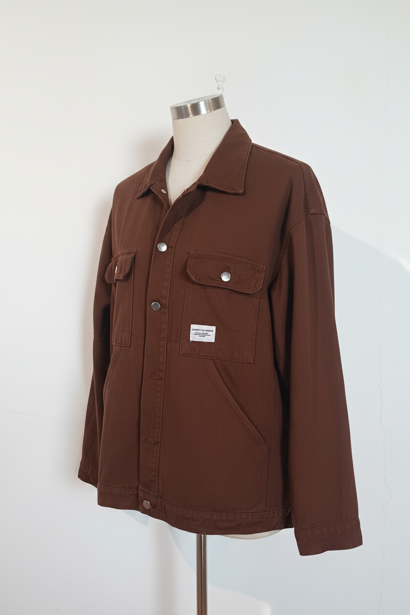 Utility Jacket Three-Quarter Front