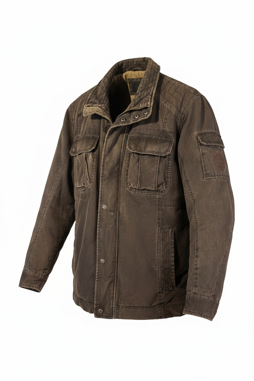 Vintage Camel Jacket – Three-Quarter