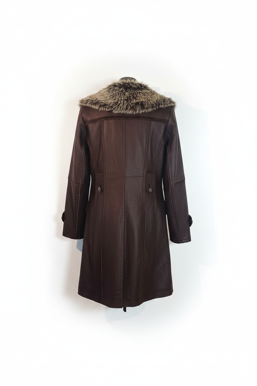 Vintage Chic and Jeune Coat Back 1