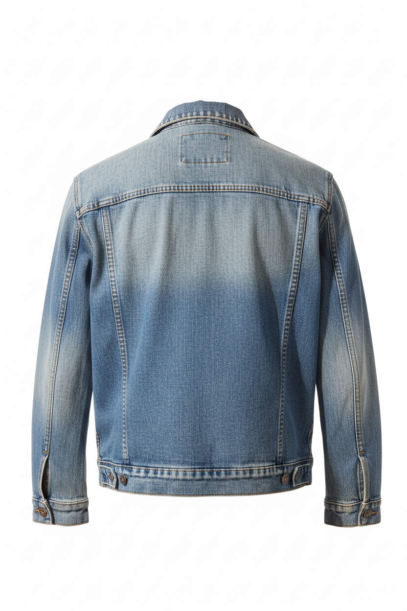 Vintage Wrangler Trucker Denim Jacket – Back