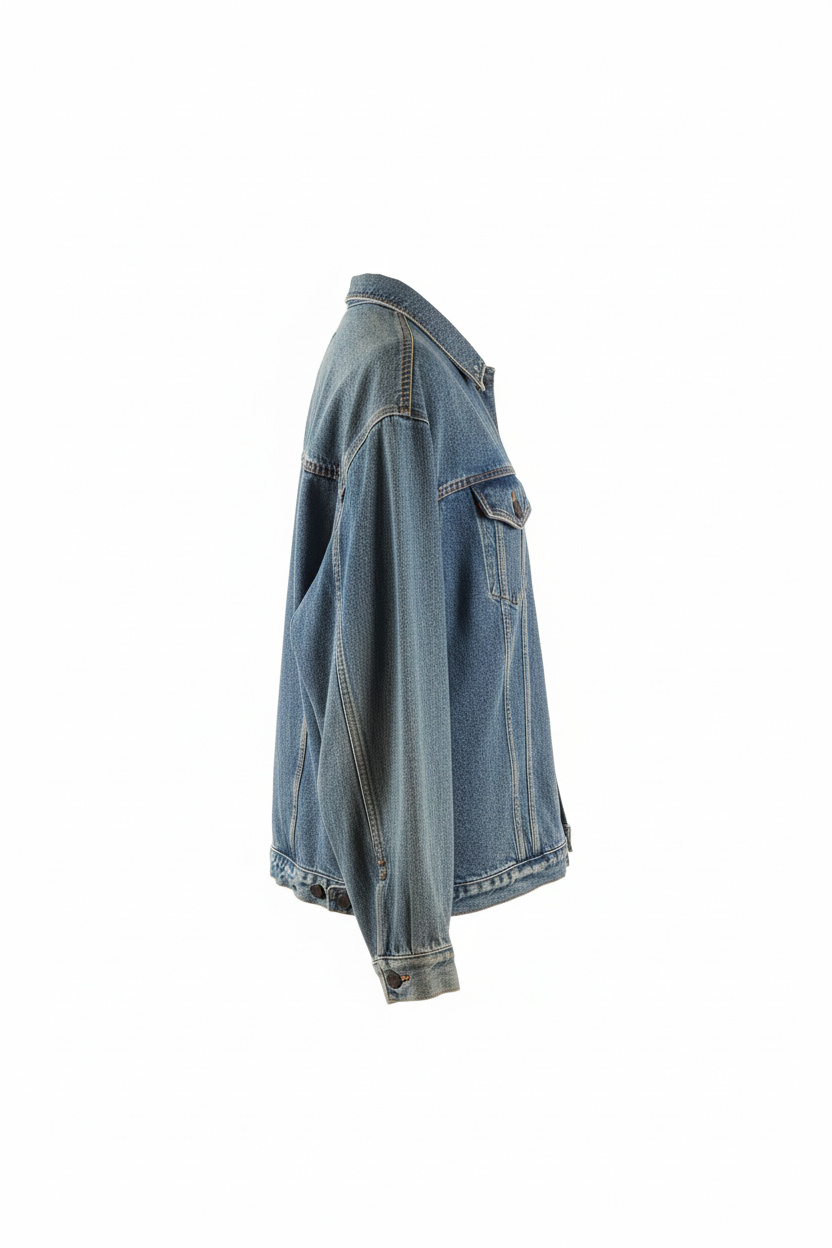 Vintage Wrangler Trucker Denim Jacket – Right Side