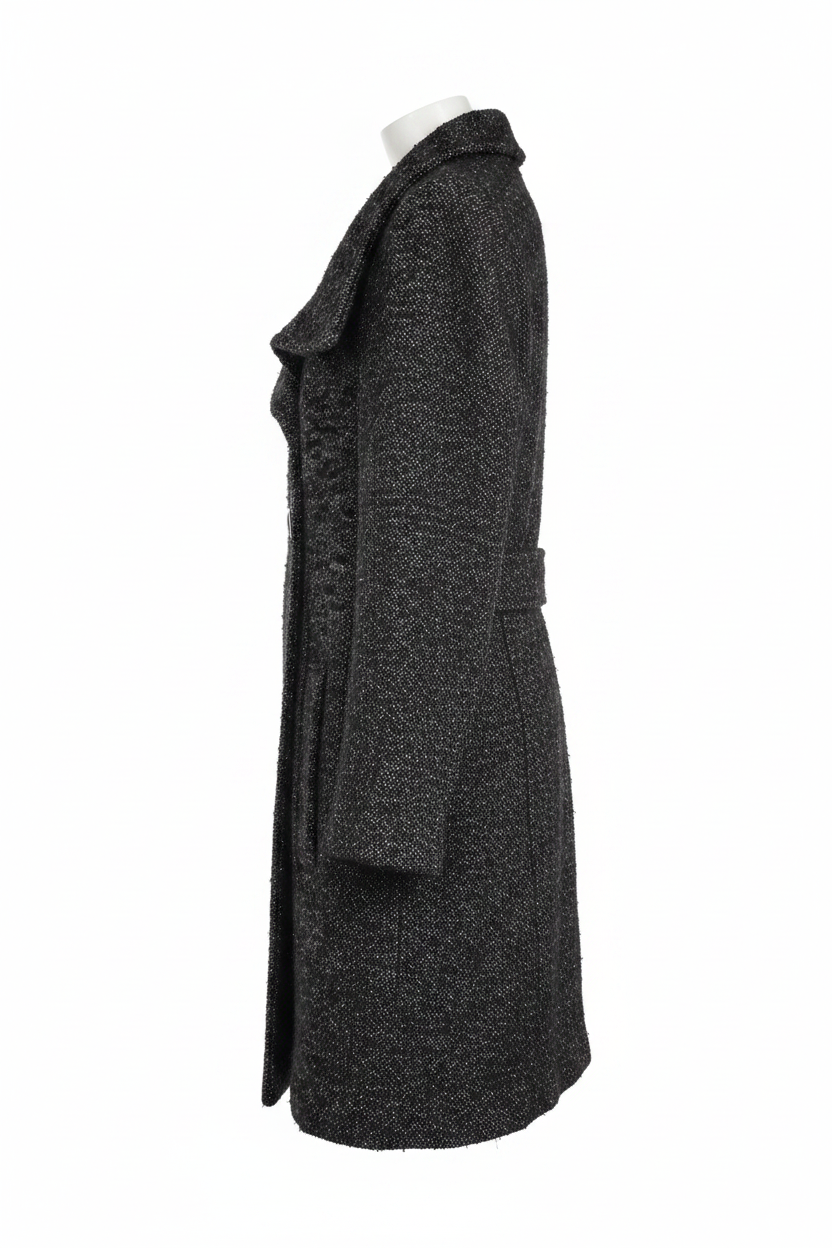 Zara Basic Coat – Side Profile