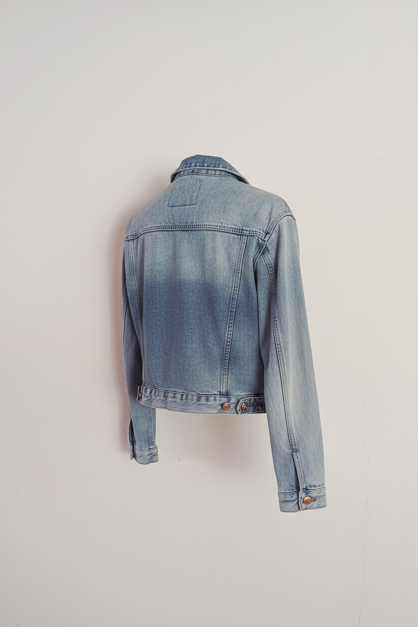 Zara Denim — Back 3/4 Ghost Mannequin