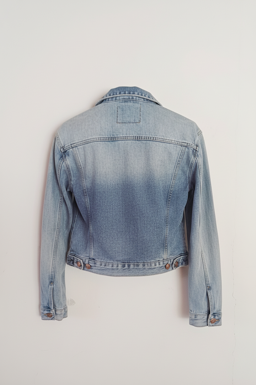 Zara Denim — Back Ghost Mannequin