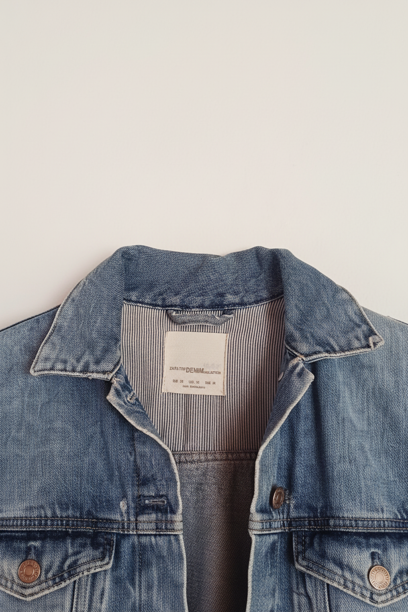 Zara Denim — Detail/Label Ghost Mannequin