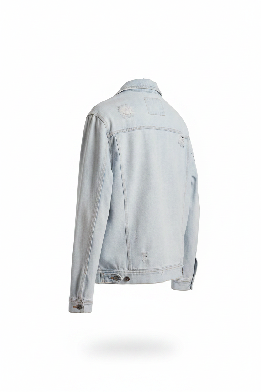 Zara Man Denim Jacket – 3/4 Back