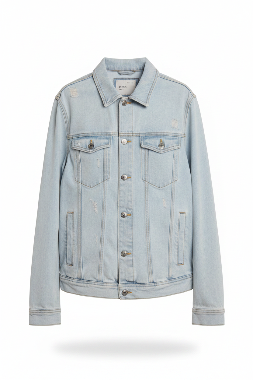 Zara Man Denim Jacket – Detail